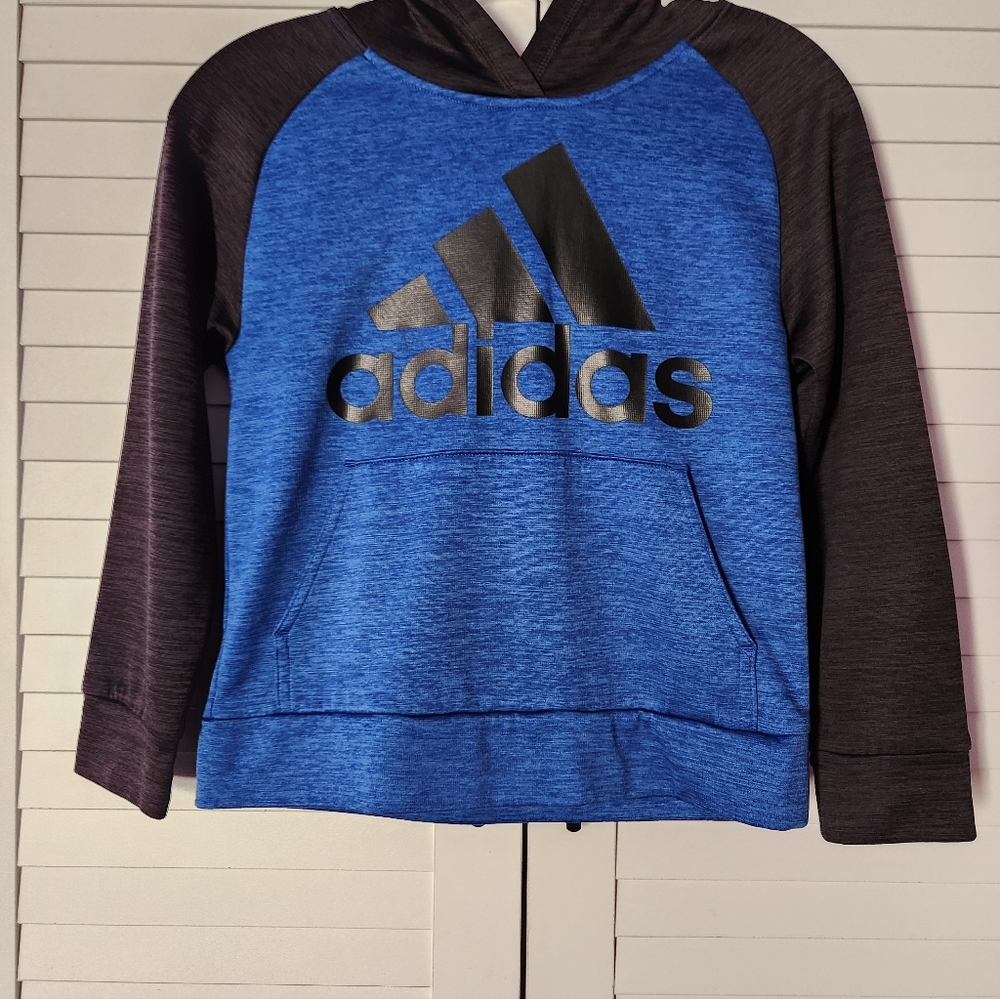 Kids Black and Blue Track Pants - Picture 3 of 6